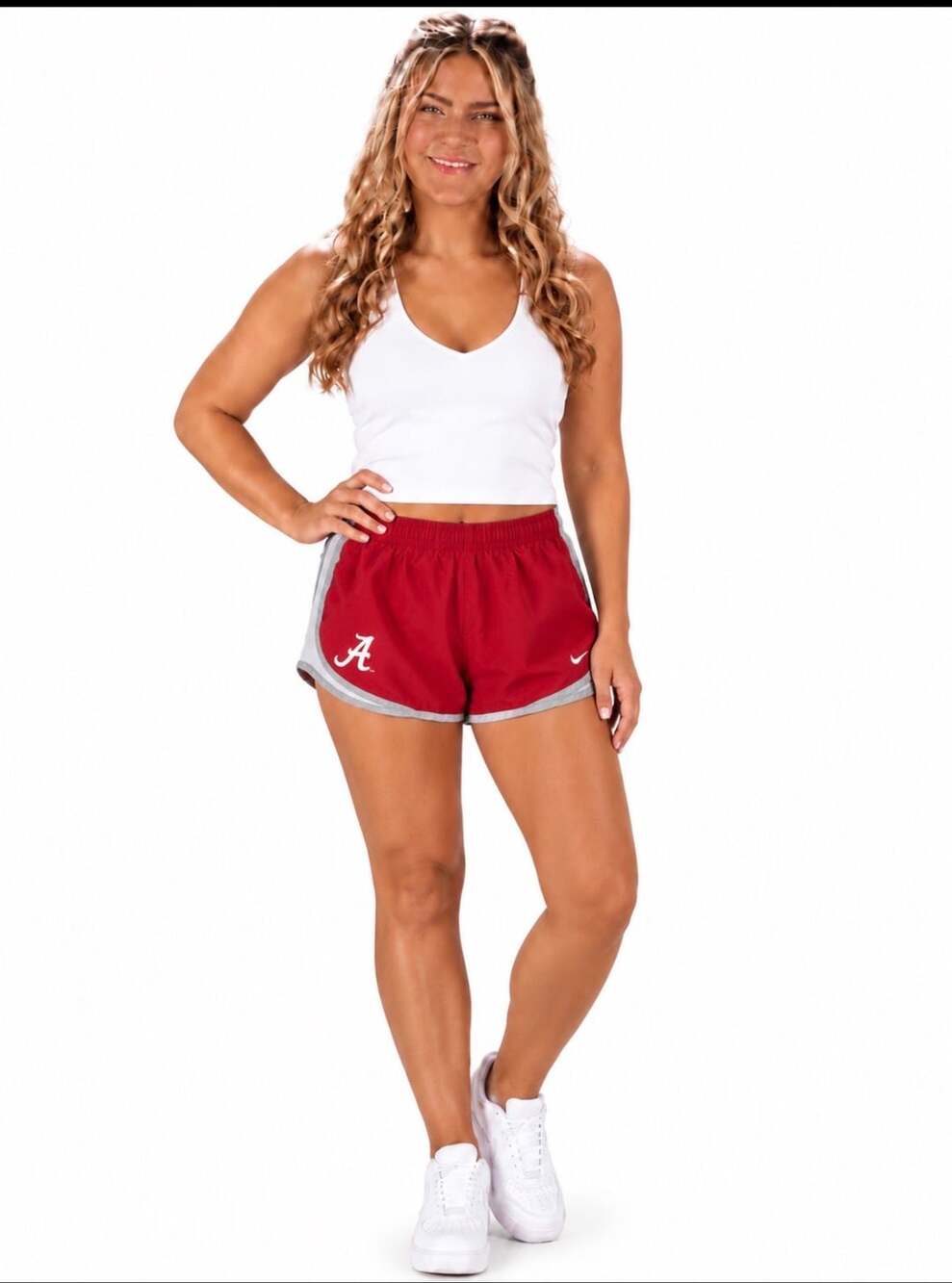 Nike Women's Crimson Alabama Crimson Tide Dri-FIT Performance Running Shorts